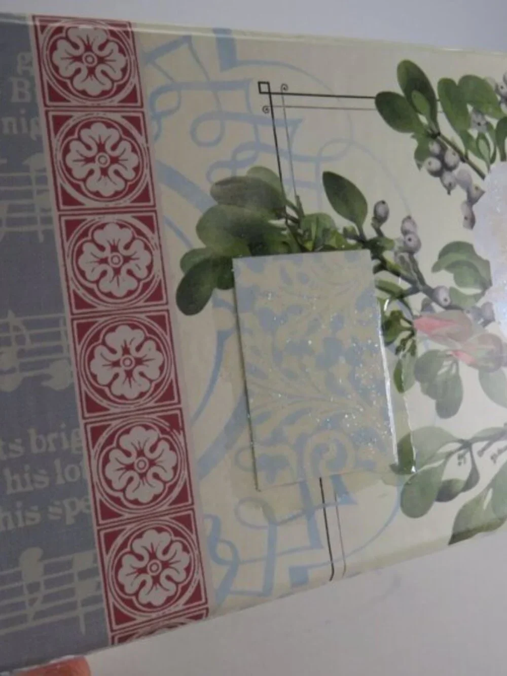 (4) Decorative Storage Gift Boxes Bundle Waverly Floral & Tina Higgins Altered